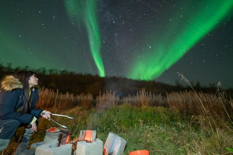 Tromsø : Excursion aux aurores boréales avec photos et combinaisons chaudes