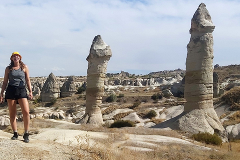 Full-Day Highlights Hiking Tour at Cappadocia Guied tour English, French