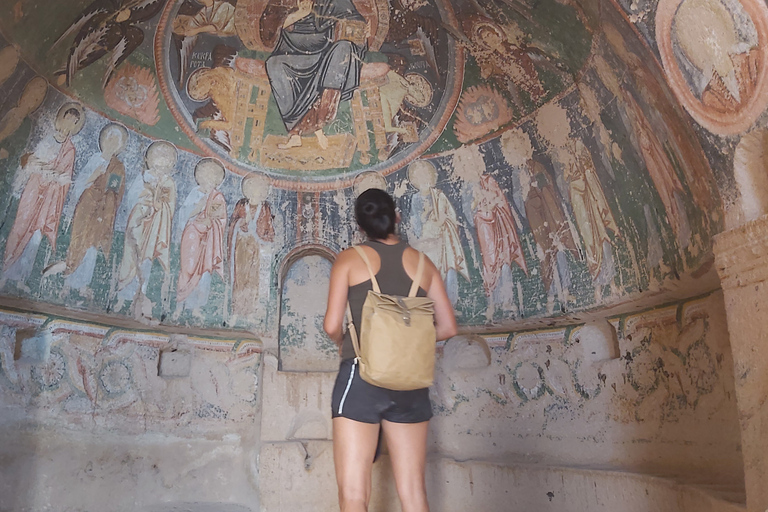 Wandeltocht van een hele dag met hoogtepunten in CappadociëRondleiding Engels, Frans