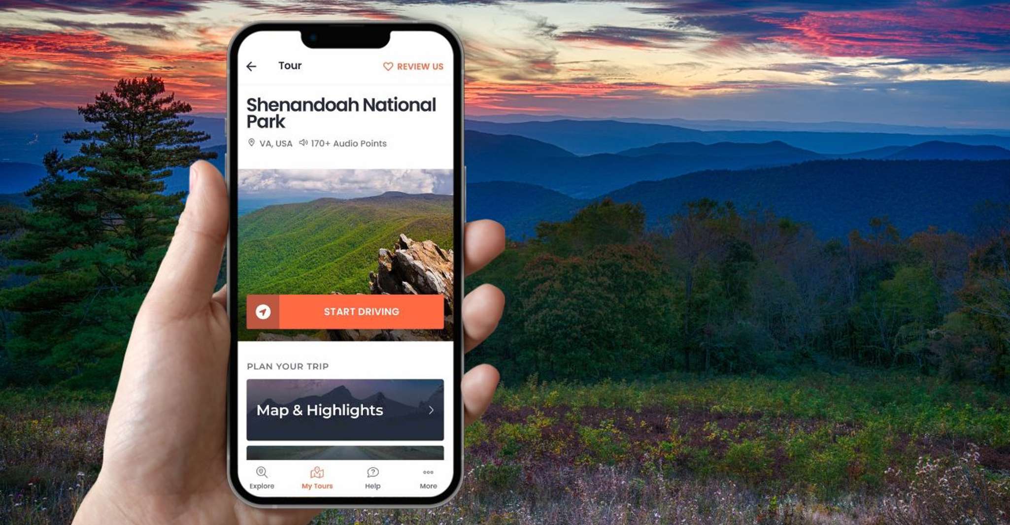 Shenandoah, tour audio autoguidato - Hizvo