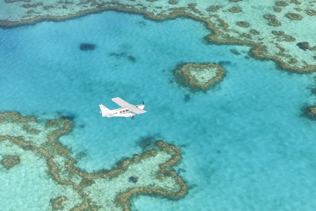 Visit From Airlie Beach Whitsundays Scenic Flight with Pickup in Whitsunday Island