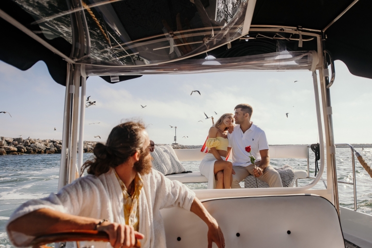 Marina del Rey : croisière en bateau de luxe avec vin et fromageVisite de groupe
