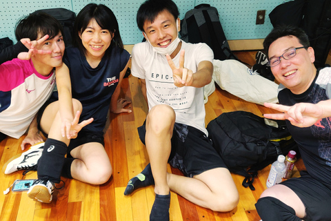 Volleyball in Osaka & Kyoto with locals! Volleyball: Fukushima Sports Center (Osaka)