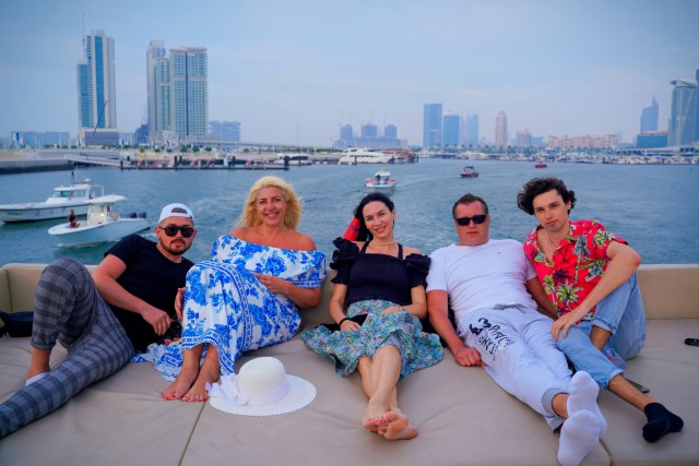 Dubai: jachtcruise door de Marina met ontbijt, lunch of diner