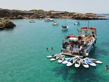 Ibiza: Scenic Sunset Cruise with Tapas and Drinks