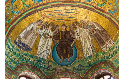 Ravenna: Mosaici e cibo Tour guidato a piedi con degustazioni