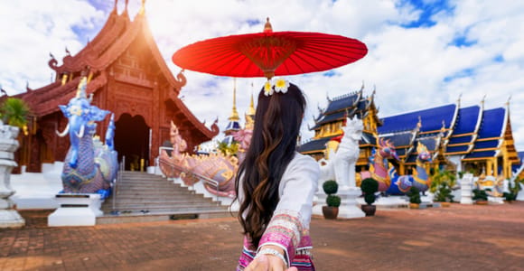 Chiang Mai: Half day Thai Costume with Cafe hopping