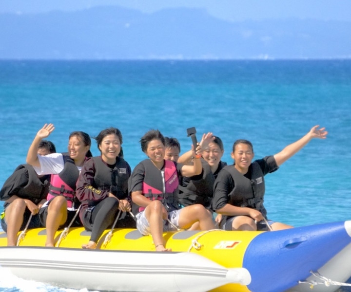Recommended for families ♪3 types of marine sports with BBQ
