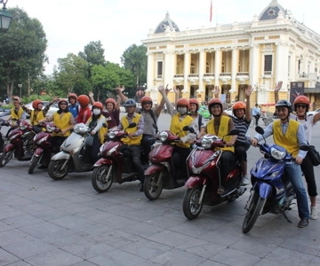 Hanoi: Mat- og sightseeingtur på motorsykkel med 7 smaksprøver