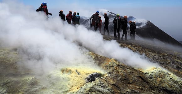 Mount Etna: Summit Craters guided Trek from Etna North
