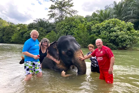 Phuket: Khao Sok Private Elephant Day Care and Bamboo Raft