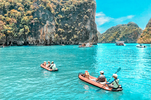 Phuket : Le plancton bioluminescent de la baie de Phang Nga et les canoës de merTransfert aller-retour à l'hôtel inclus