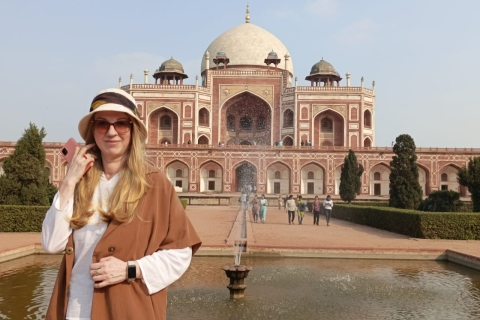 Visita Privada Exclusiva a la Ciudad Vieja y Nueva Delhi (Todo Incluido)Recorrido sólo con coche