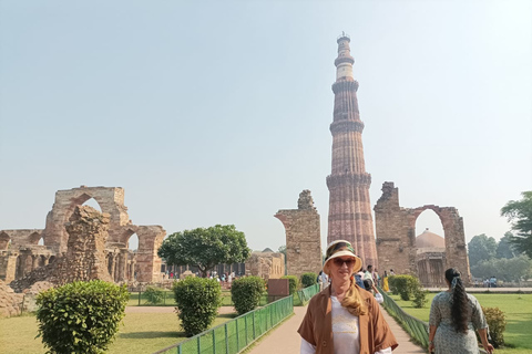 Privat exklusiv stadsrundtur i Old &amp; New Delhi (all inclusive)Rundresa med endast guide