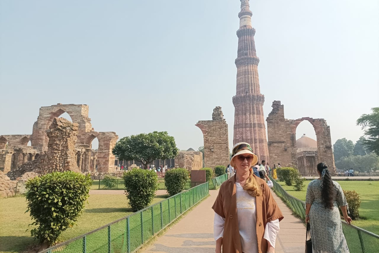 Privat exklusiv stadsrundtur i Old &amp; New Delhi (all inclusive)Rundresa med endast guide