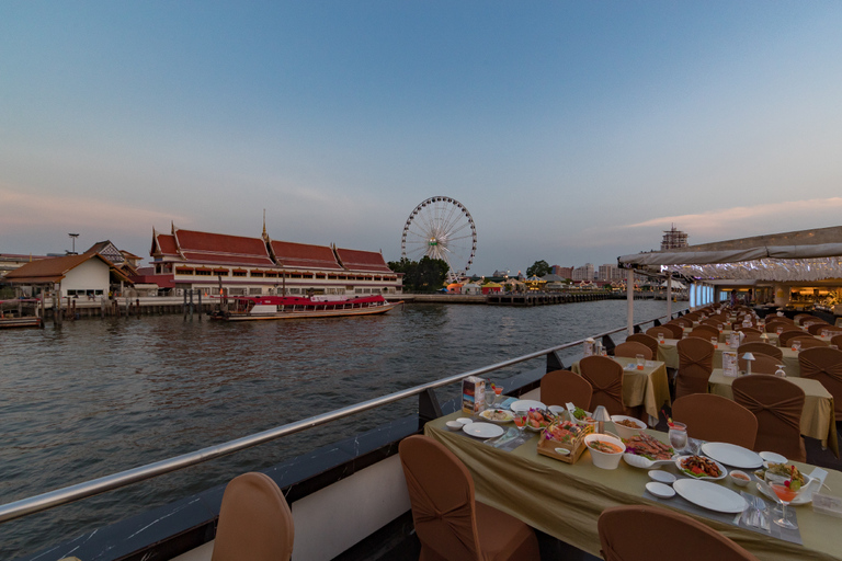 Bangkok: Grand Chao Phraya Dinner Cruise with Live ShowBangkok: Chao Phraya River Dinner Cruise with Live Show