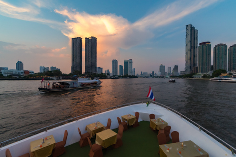 Bangkok: Grand Chao Phraya Dinner Cruise with Live ShowBangkok: Chao Phraya River Dinner Cruise with Live Show