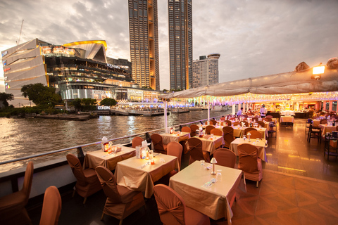 Bangkok: Grand Chao Phraya Dinner Cruise with Live ShowBangkok: Chao Phraya River Dinner Cruise with Live Show