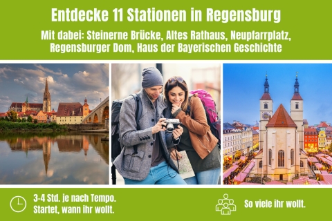 Regensburg: Wycieczka z przewodnikiem po Scavenger Hunt