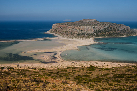 Z Heraklionu: rejs nad lagunę Balos i na wyspę GramvousaTour PL/FR/PL