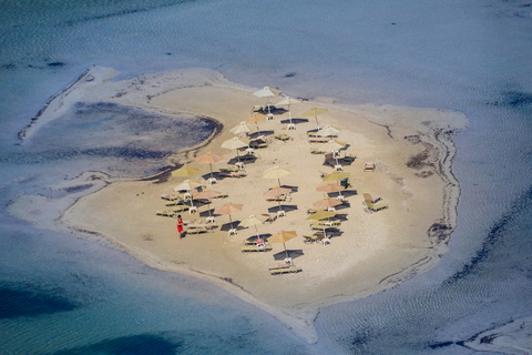 Z Heraklionu: rejs nad lagunę Balos i na wyspę GramvousaTour PL/FR/PL