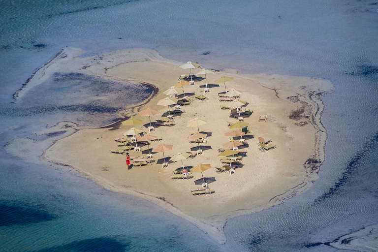 Z Heraklionu: rejs nad lagunę Balos i na wyspę GramvousaTour PL/FR/PL