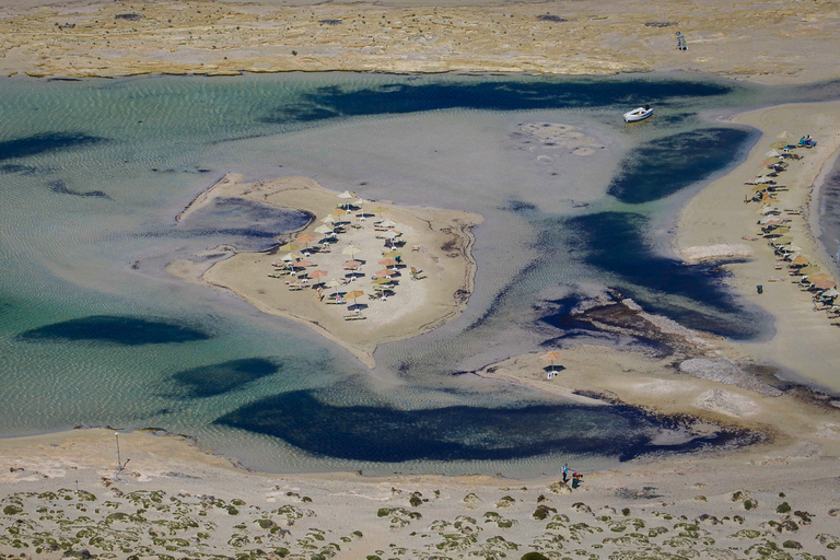 Z Heraklionu: rejs nad lagunę Balos i na wyspę GramvousaTour PL/FR/PL