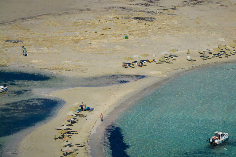 Z Heraklionu: rejs nad lagunę Balos i na wyspę GramvousaTour PL/FR/PL