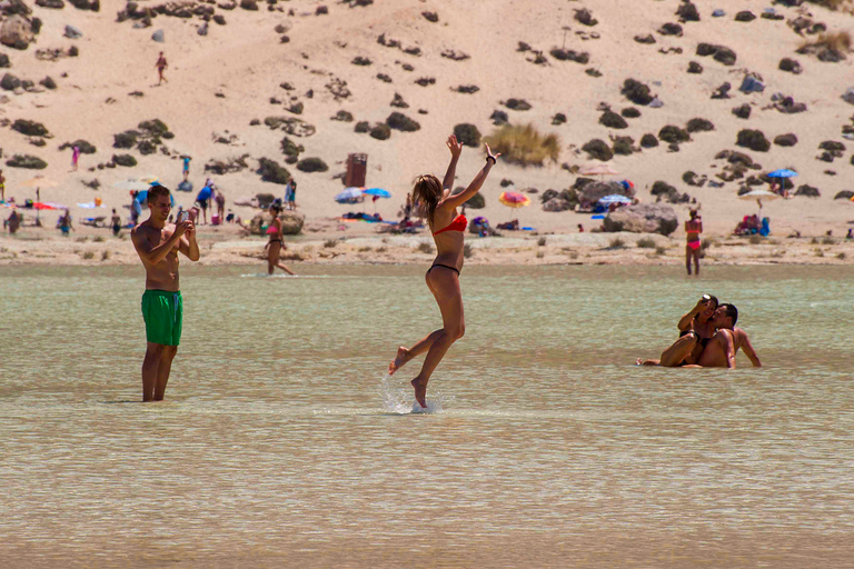 Z Heraklionu: rejs nad lagunę Balos i na wyspę GramvousaTour PL/FR/PL