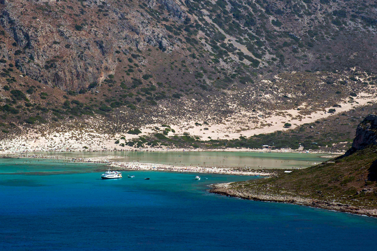 Z Heraklionu: rejs nad lagunę Balos i na wyspę GramvousaTour PL/FR/PL