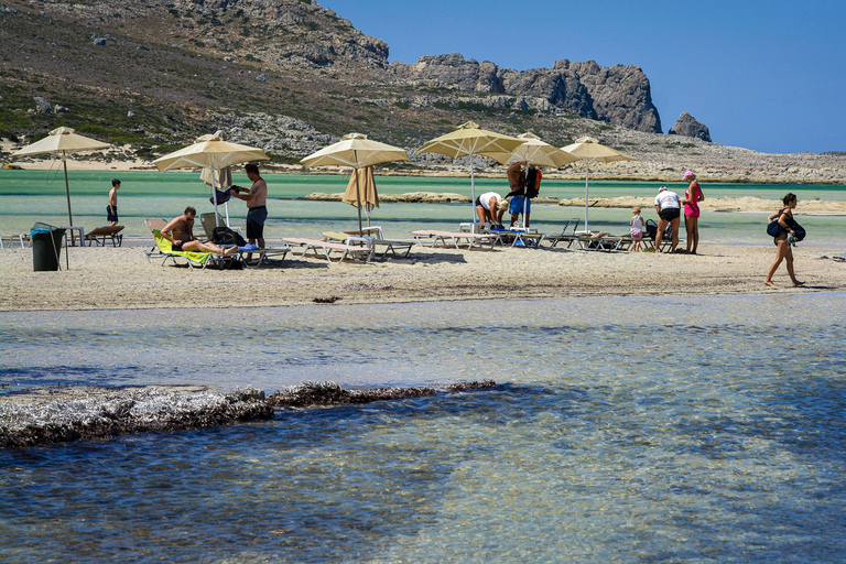 Z Heraklionu: rejs nad lagunę Balos i na wyspę GramvousaTour PL/FR/PL