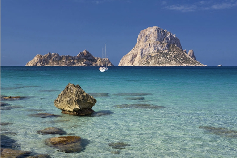 Ibiza: Guided Ski Rental Tour to Es Vedra with Snorkeling