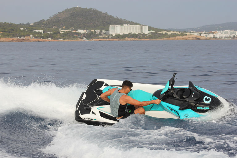 JET SKI TOUR naar het eiland Margarita vanuit San Antoni IBIZAIbiza: jetski-tour van 1 uur naar het eiland Margarita