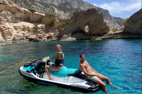 Ibiza: jetskitocht naar Atlantis van 1,5 uur