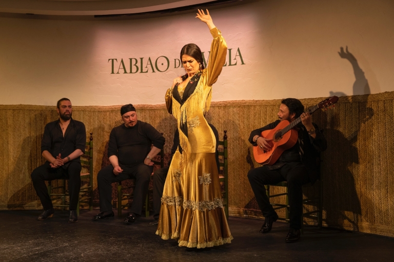 Madrid: Tablao de La Villa Flamenco Show mit Getränk