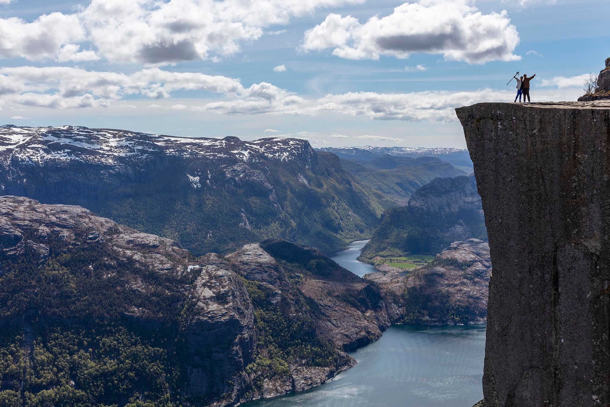 Stavanger: Preikestolen Klassischer Wanderweg und Seitenweg