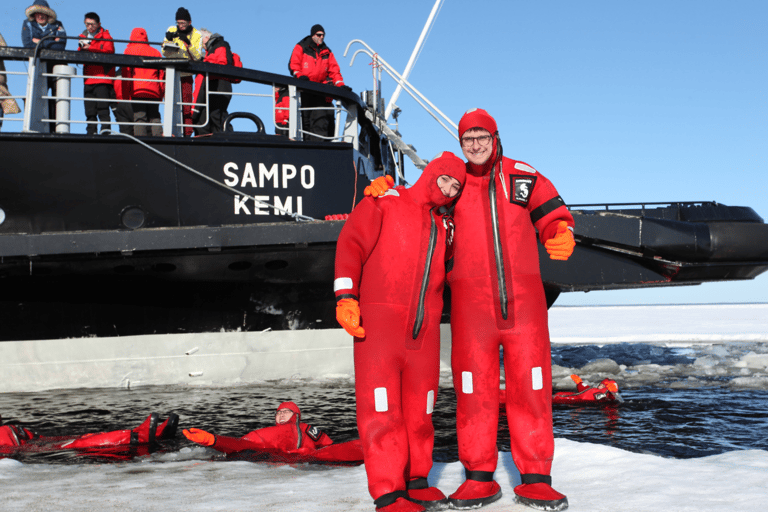 Rovaniemi: Icebreaker Sampo Cruise with Buffet and Ice Float Pick-up 10:00 Scandic Pohjanhovi Hotel, Rovaniemi