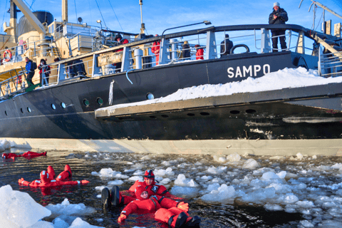 Rovaniemi: Icebreaker Sampo Cruise with Buffet and Ice Float Pick-up 10:00 Scandic Pohjanhovi Hotel, Rovaniemi