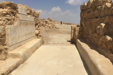 Excursão de dia inteiro para grupos pequenos em Massada e Mar Morto fr. Porto de Ashdod