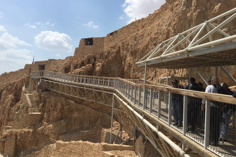 Masada e Mar Morto Tour di un&#039;intera giornata per piccoli gruppi fr. Porto di Ashdod