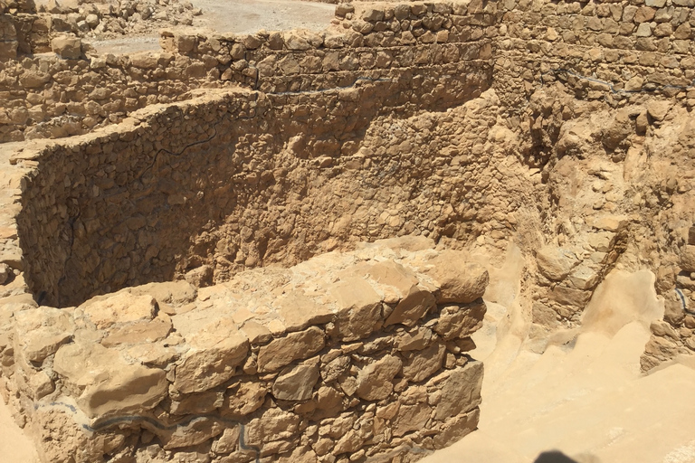 Excursão de dia inteiro para grupos pequenos em Massada e Mar Morto fr. Porto de Ashdod