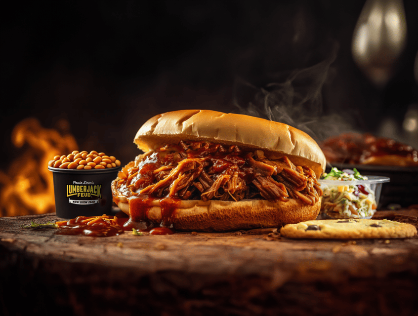 Pigeon Paula Deen's Lumberjack Feud Supper Show GetYourGuide