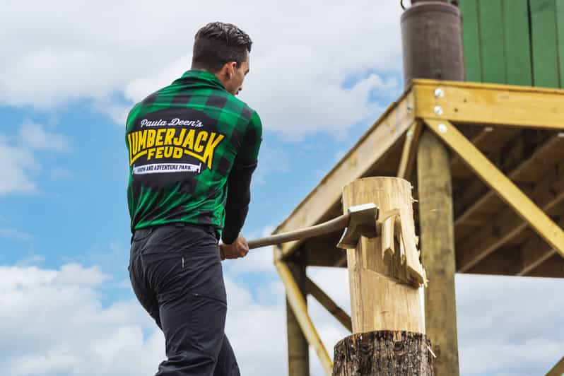 Pigeon Paula Deen's Lumberjack Feud Supper Show GetYourGuide