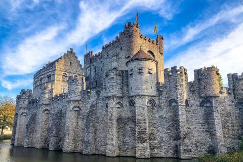 Ghent: Guided Walking Tour and Canal Boat Trip