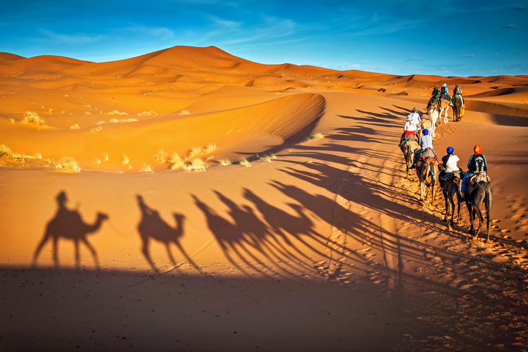 Von Marrakesch nach Merzouga: 3-tägiges WüstenabenteuerLuxuriöses Wüstencamp