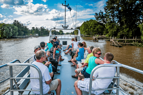 De Buenos Aires: Passeio pelo Delta do Tigre com passeio de barcoPasseio de barco regular