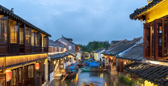 Von Shanghai aus: Private Zhujiajiao Tour mit Bootsfahrt