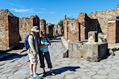 Excursion à Sorrente et Pompéi : Limoncello et plats romains antiques