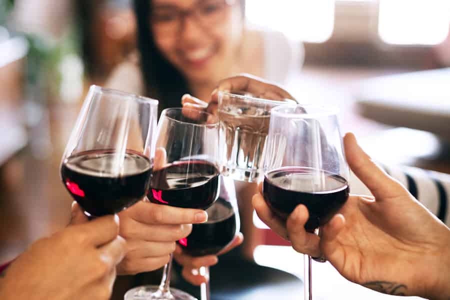 Bogen: besondere Wein- und Essensverkostung im Pulcinella Restaurant