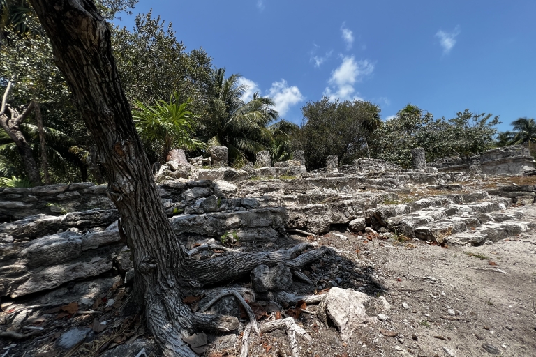 Combo 2 w 1 Ruiny Majów + Parasail w zatoce Cancun